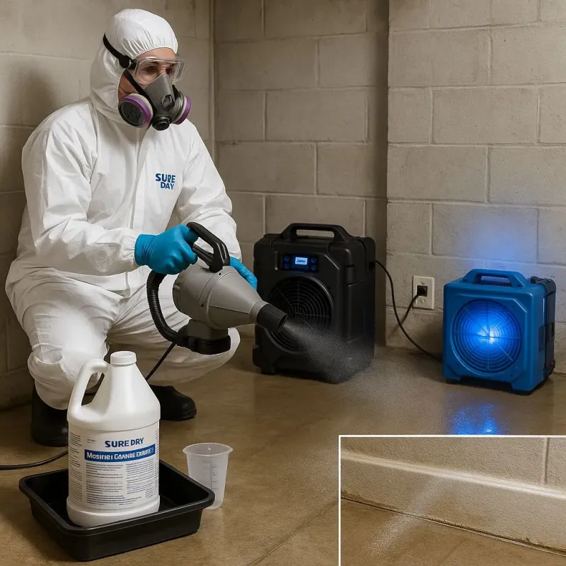 Sanitization and Odor Removal process in Ward, AR