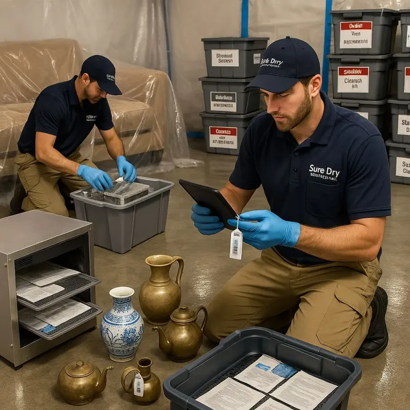 Content Protection and Restoration process in Ward, AR
