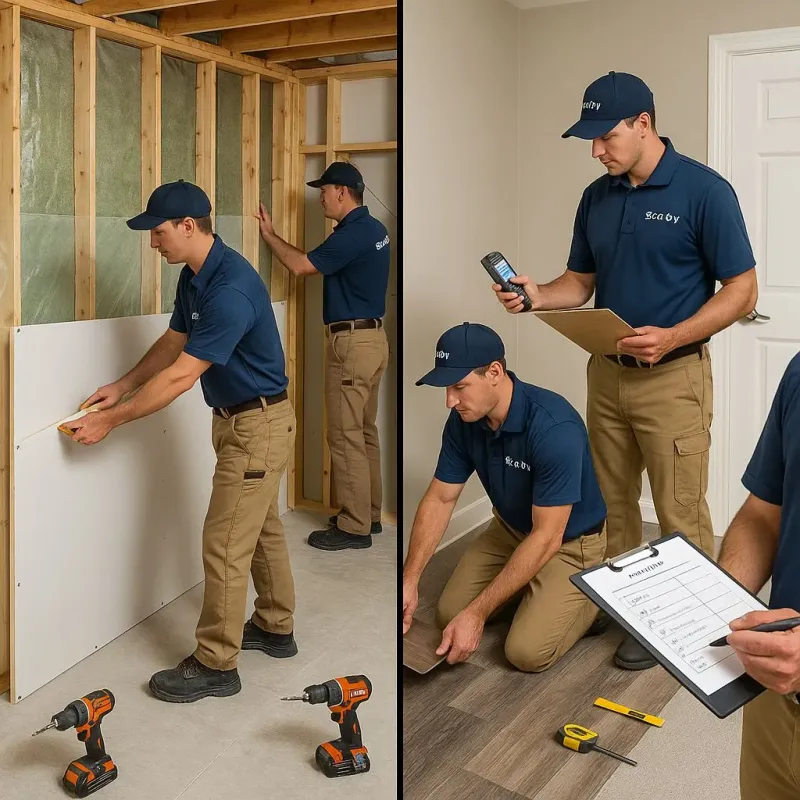 Repairs and Reconstruction process in Ward, AR